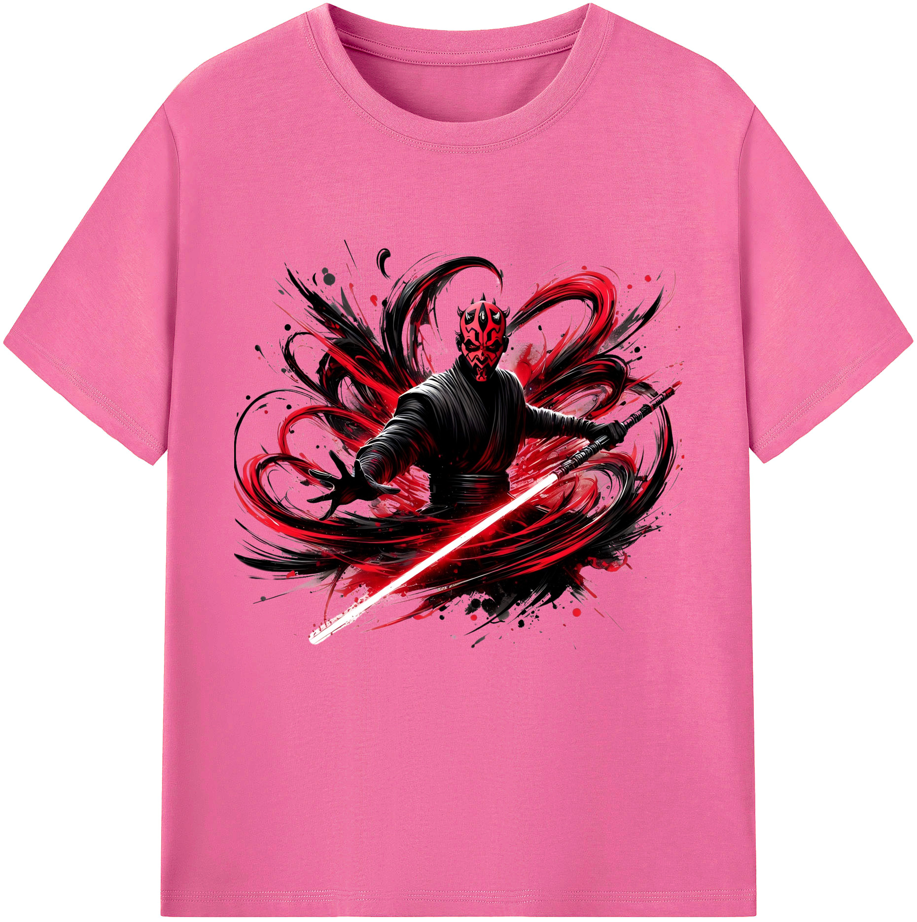 （画像用） スター・ウォーズ Star Wars レディースカジュアルプリントTシャツ（綿100％）